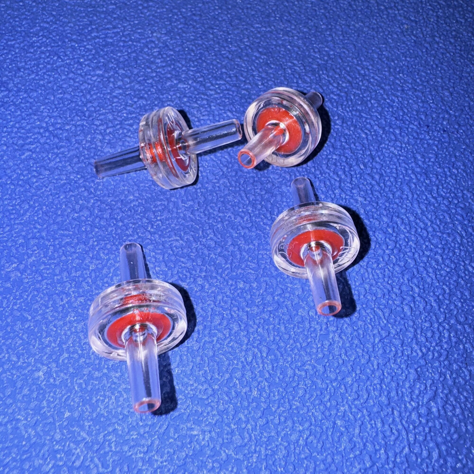 фото Обратный клапан красный плоский 4 шт.