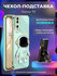 Чехол на Honor 70 защитный бампер с подставкой-попсокетом Космона...