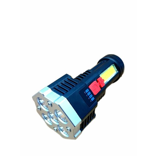 Фонарь SUPER LIHT Аккумуляторный, светодиодный фонарик светодиодный фонарик ручной 6 откидных инструментов fna 194 для туристов рыбаков и любителей активного отдыха