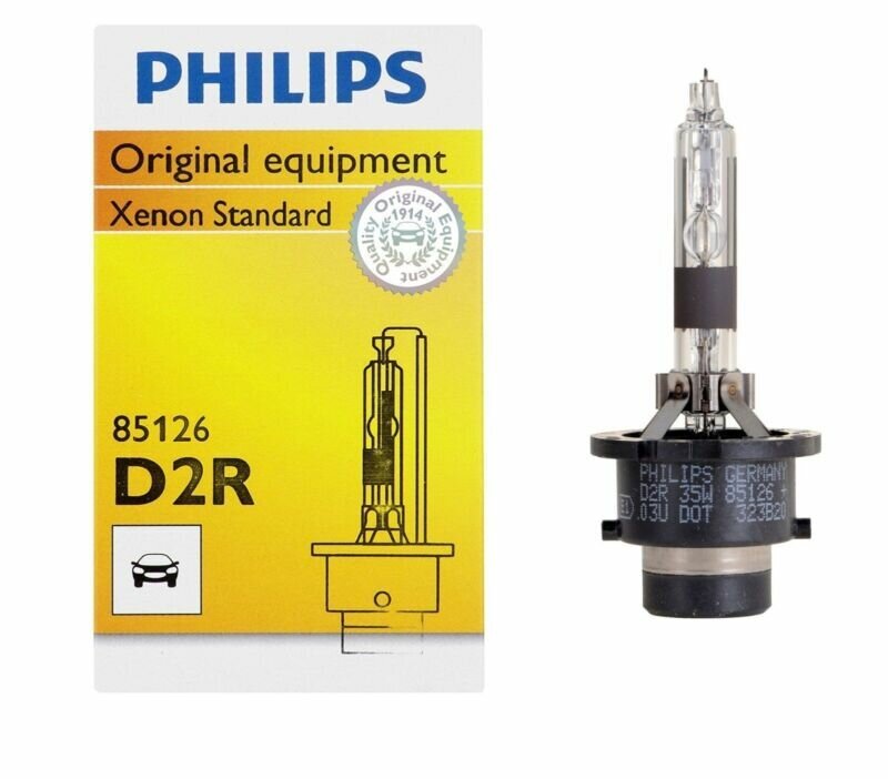 Лампа автомобильная ксеноновая Philips Vision 85126VI D2R 85V 35W P32d-2 4300K 1 шт.