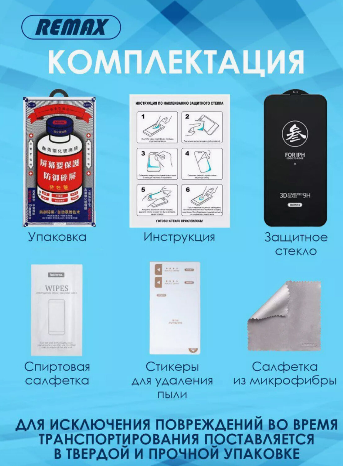 Защитное стекло Remax GL-27 для iPhone 14 Pro Max для Apple iPhone 14 Pro Max, 1 шт, прозрачный/черный — фото 1