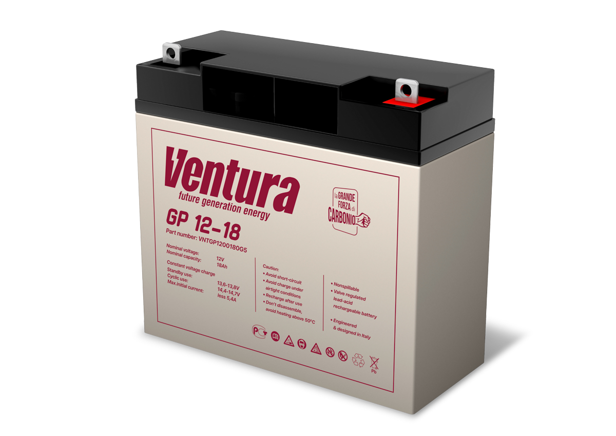 Аккумуляторная батарея Ventura GP 12-18 12В 18 А·ч - фото №10