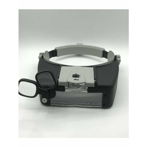 Лупа очки бинокулярные налобные с подсветкой