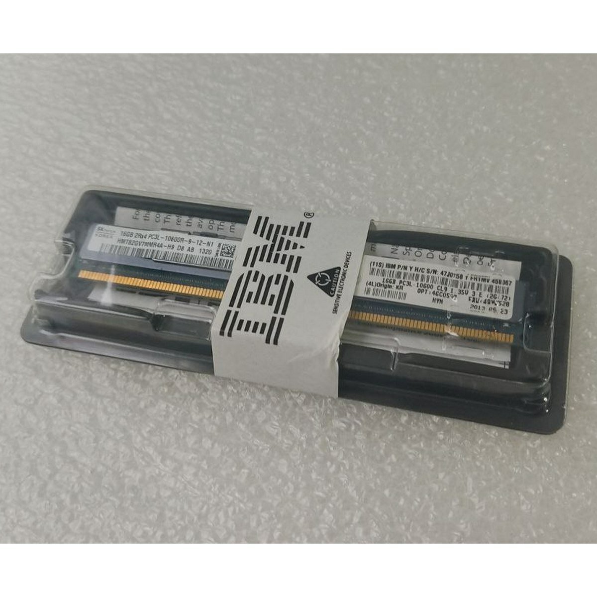 Оперативная память IBM 46C0599 16G 1333MHz DDR3 RDIMM 2Rx4 PC3-10600 CL9 VLP ECC Registered серверная 47J158Y, 45L068, 46C0599, 49Y1528