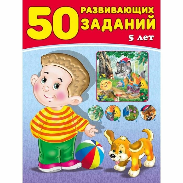 50 развивающих заданий: для детей 5 лет