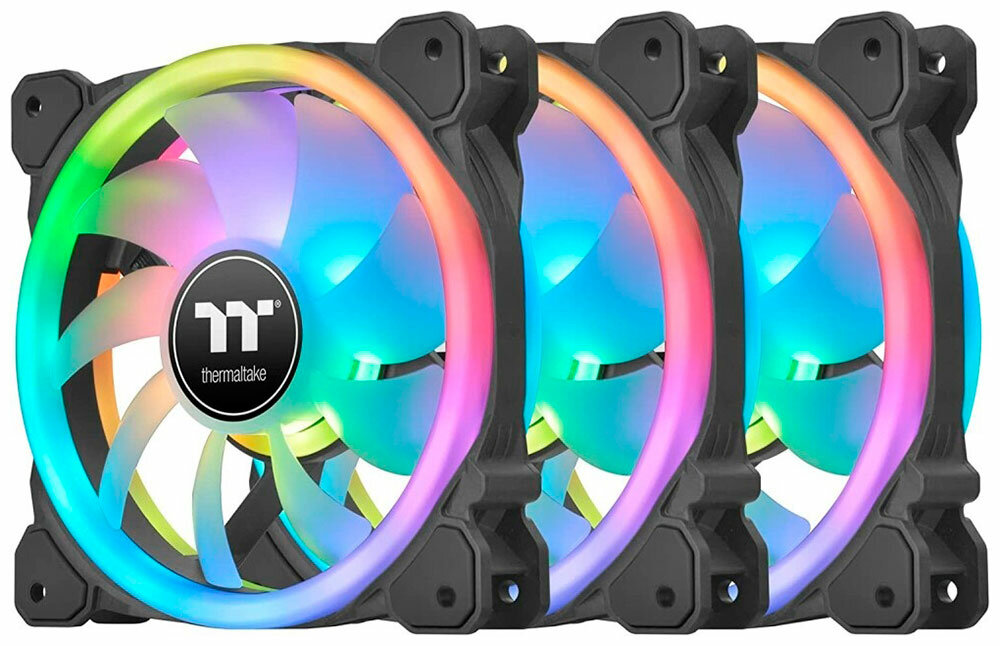 Вентиляторы для корпуса Thermaltake SWAFAN 14 RGB TT Premium Edition 3x140mm (CL-F138-PL14SW-A)