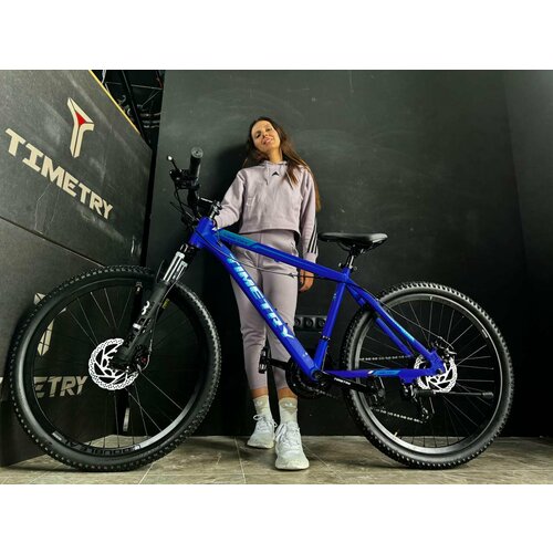 Велосипед Time Try ТT20221s 26 Алюминиевая рама 17 Взрослый Подростковый Для активного отдыха синий 2210000₽