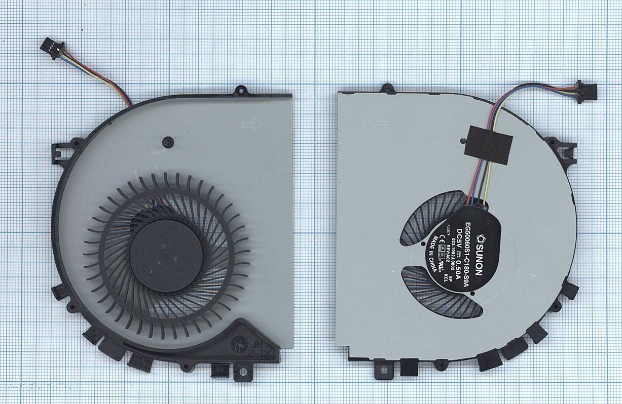 Вентилятор (кулер) для Lenovo IdeaPad U41-70 (4-pin)