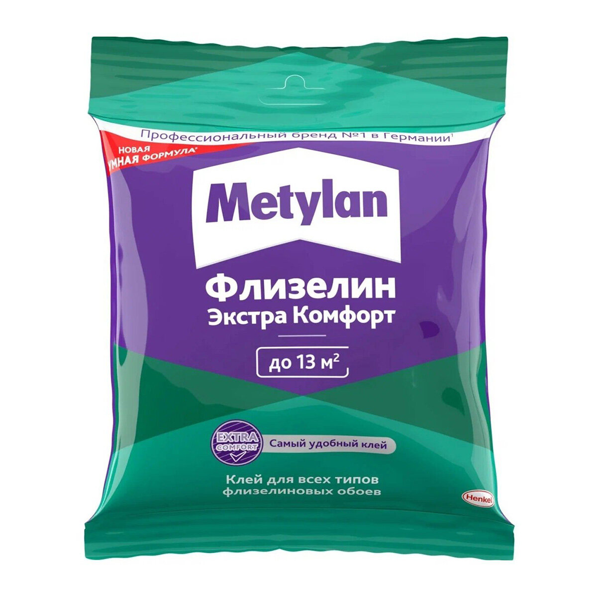 Клей для флизелиновых обоев Metylan Флизелин Экстра Комфорт 3000298, 90 г