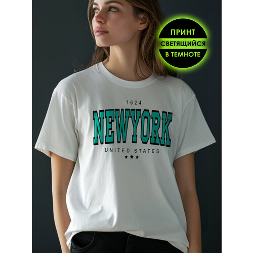 Футболка Romax Tex, размер 60, белый