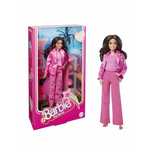 Кукла Mattel Barbie The Movie Gloria HPJ98 кукла barbie the movie марго робби в роли барби с локонами в золотистом дискотечном комбинезоне и туфлях