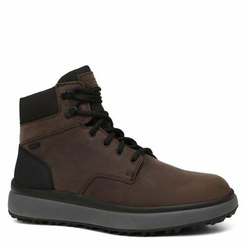 кожаные ботинки челси u terence b geox коричневый Ботинки GEOX, размер 39, коричневый