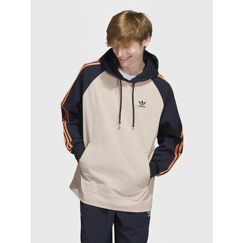 Худи adidas, размер XL [INT], коричневый худи bluemarble jacquard hooded jumper размер s синий