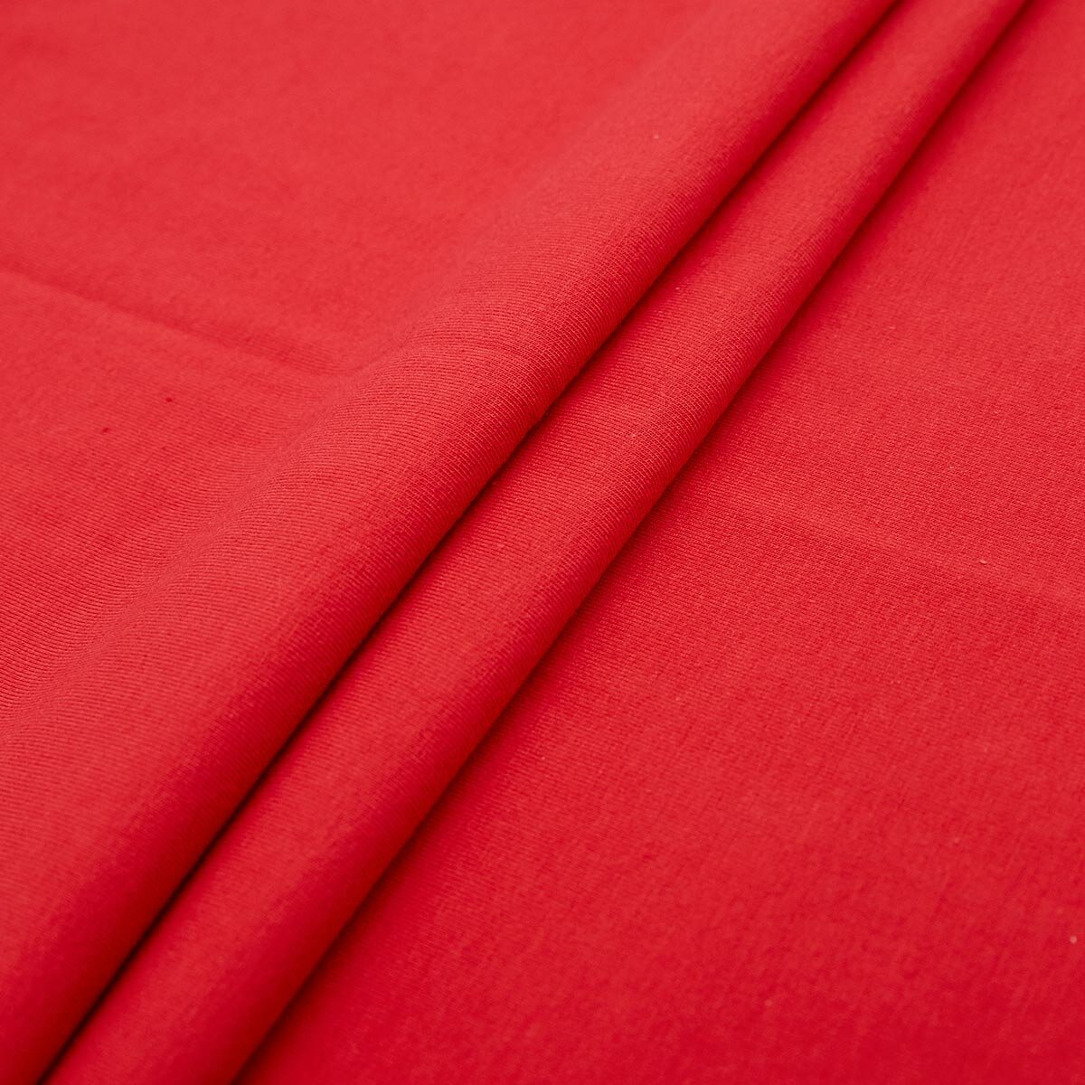 фото 29460 Ткань 'Кулирная гладь' 92% х/б+8%лайкра (пл.160 г/м2) 50*45см +-3см, т. красный(9542)