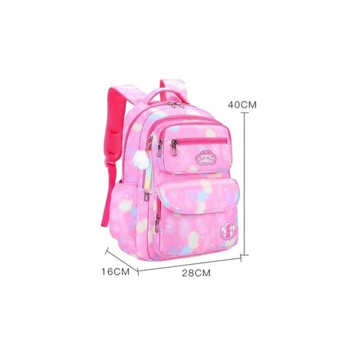 Портфель школьный And princess рюкзак для девочки Розовый