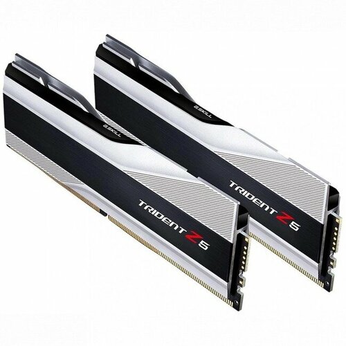Оперативная память GSKILL Trident Z5 RGB DDR5 32GB16GBX25600MHZ silver 2x16 ГБ F5-5600U3636C16GX2-TZ5S 1989000₽
