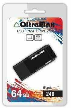 USB флэш-накопитель (OLTRAMAX OM-64GB-240-черный)