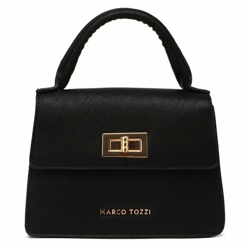 Сумка Marco Tozzi, черный сумка marco tozzi фиолетовый