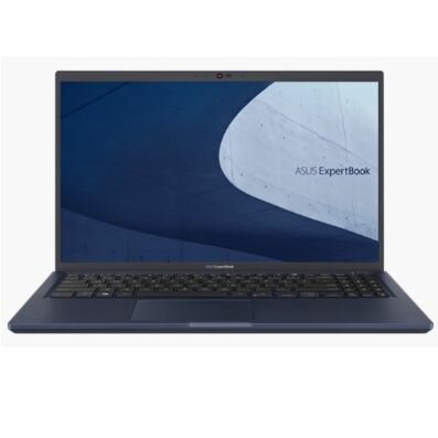 15,6" Ноутбук Asus ExpertBook B1 B1500CEAE-BQ1647 (90NX0441-M21160) черный - 1920x1080, IPS, Intel Core i5-1135G7, ядра: 4 x 2,4 ГГц, 8 ГБ, SSD 512 ГБ, Intel Iris Xe Graphics, W10Pro