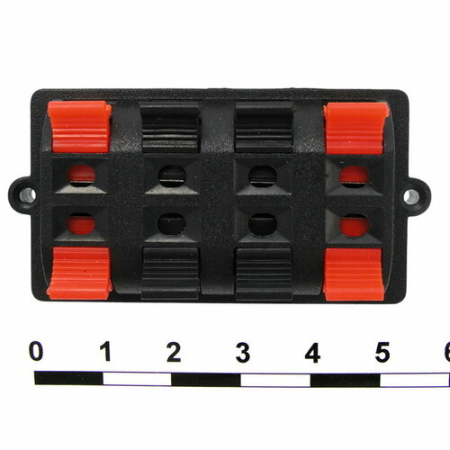 Клемма прищепка на корпус 3058 мм 8 гнезд 297₽