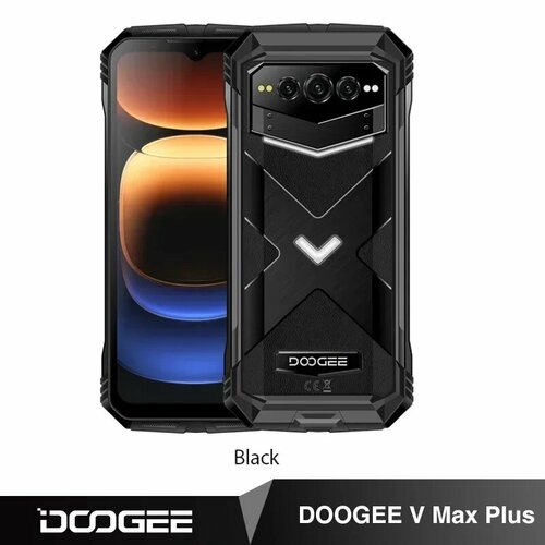 Смартфон DOOGEE V Max Plus 5G 36 ГБ 16 20 512 ГБ 22000 мАч 200 МП камера 658 дюйма 120 Гц Global Version Doogee V Max Plus Смартфон Черный 512ГБ global новый 01042024 49990₽