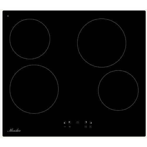 Стеклокерамическая поверхность Monsher MHE 6003 60 см управление сенсорное черный Китай 11599₽