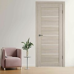 Изображение товара Межкомнатная дверь A5 капучино 900х2000 мм матовое стекло (комплект)