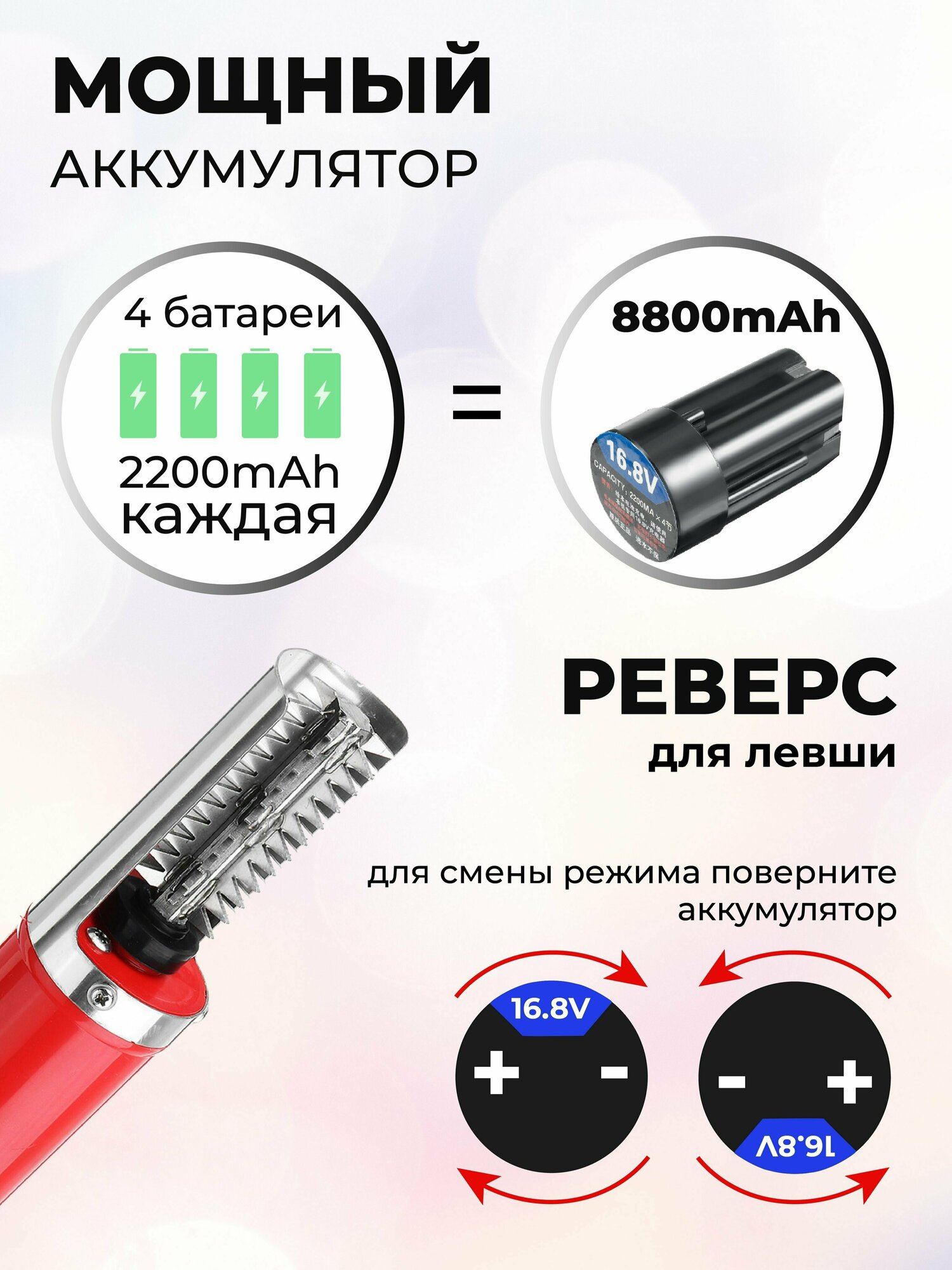 Электрическая аккумуляторная рыбочистка для быстрой и удобной чистки чешуи дома, на рыбалке или в ресторане