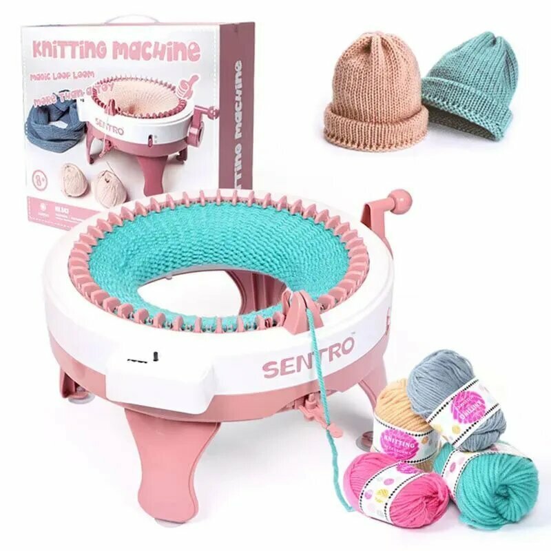 Детский станок для вязания DIY, 48 игл, большой размер, звезда, цилиндр, для пряжи