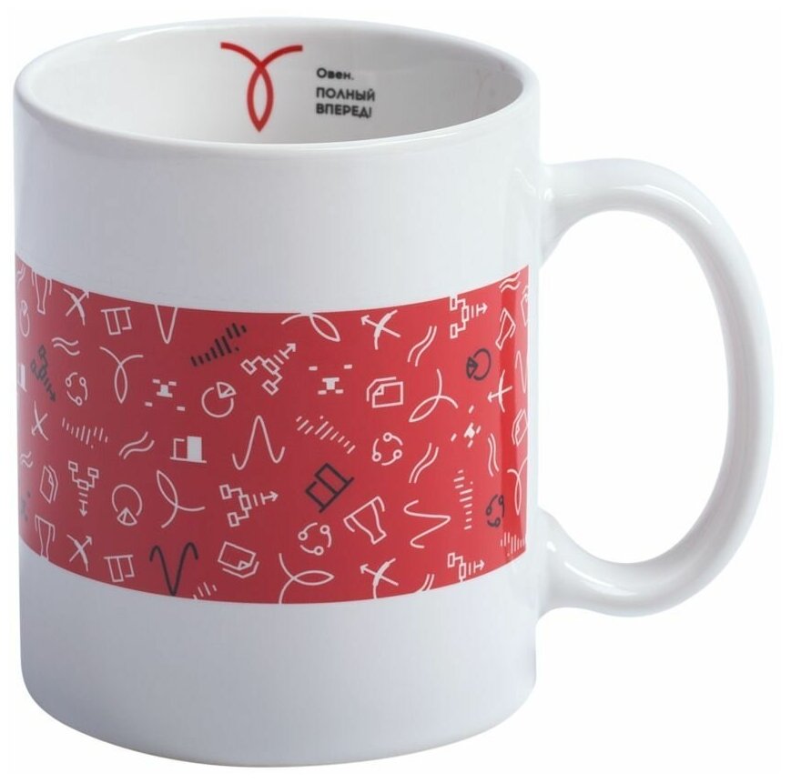 Кружка чашка для чая для кофе подарок знаки зодиака день рождения 360 мл Бизнес-зодиак Овен