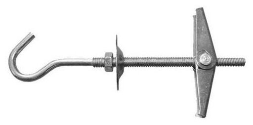 фото Дюбель складной пружинный М4х75 мм полукольцо STARFIX (SMP-80957-1)