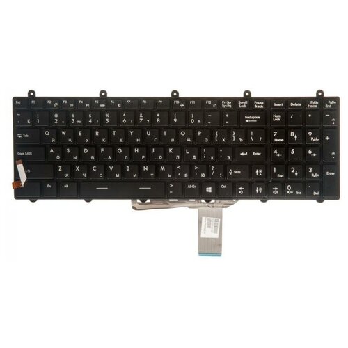 Клавиатура ZeepDeep для ноутбука MSI GE60 GE70 GT70 GT60 GP60 GP70 черная с рамкой и подсветкой 7 цветов 398300₽