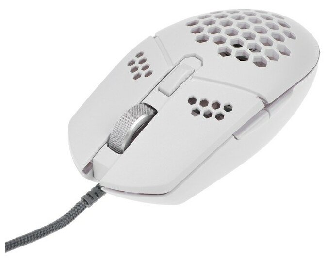 Мышь G25 MB-13 игровая оптическая с вентилятором 2400 dpi подсветка 15 м USB белая