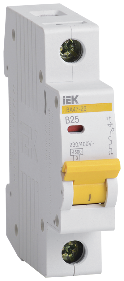   IEK  47-29 1P (B) 4,5kA 25 