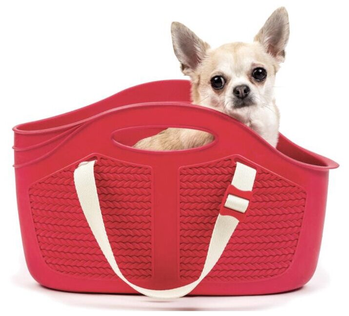 Bama Pet сумка-переноска для собак мини-пород и кошек MIA, красная