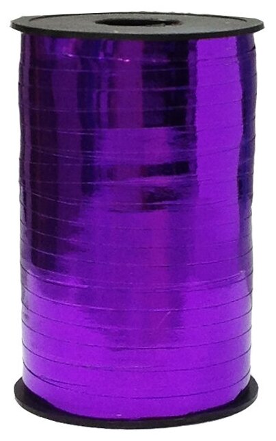 Лента полипропиленовая (0,5 смx250 м) Фиолетовый, Металлик, 1 шт.