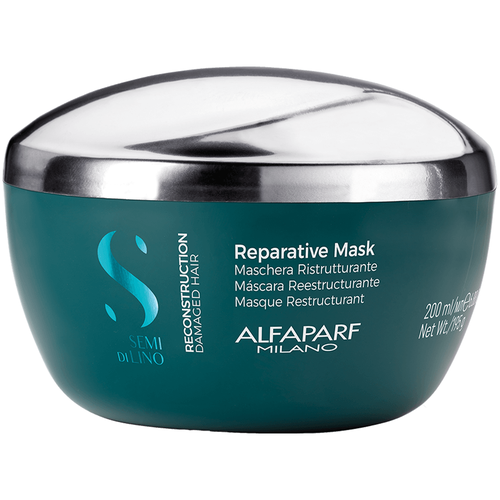 Alfaparf Milano SDL Reparative Mask Маска для поврежденных волос, 200 мл, банка, маска  - Купить