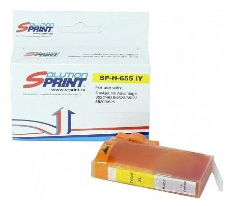 Картридж Solution Print SP-H-655iY CZ112AE для HP