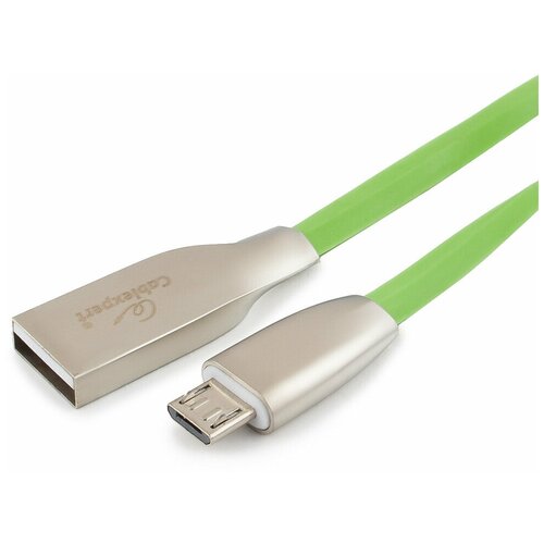 Micro USB кабель Cablexpert CC-G-mUSB01Gn-1M