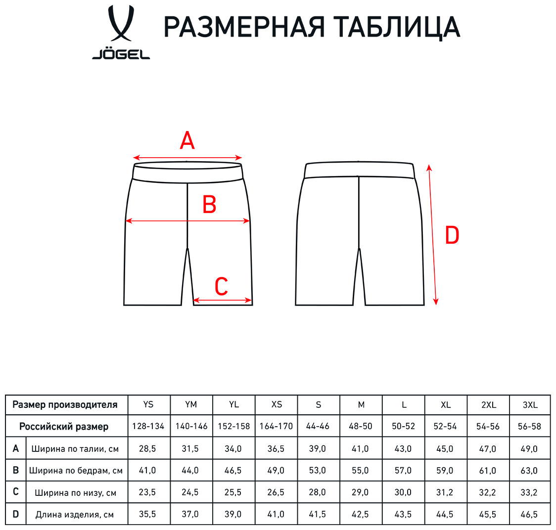 Шорты спортивные Jogel