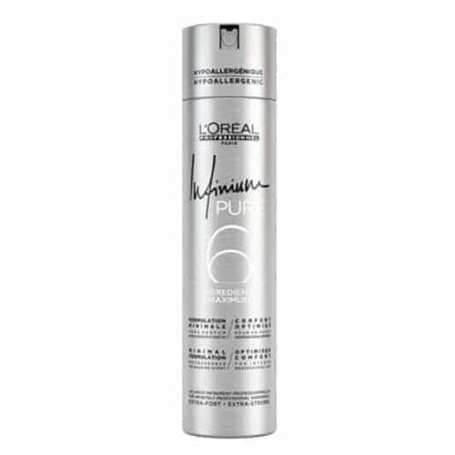 LOreal Professionnel Infinium Pure Strong - Лак без запаха сильной фиксации (фикс.3) 500 мл