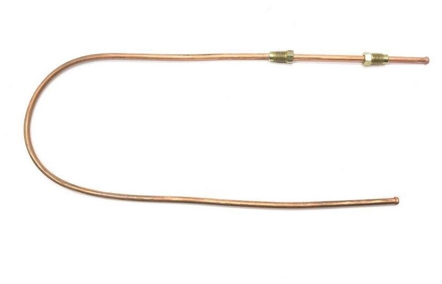 фото Трубка тормозная 1145 мм (медная / штуцер 10х1.25 мм) УАЗ Хантер, Патриот (Ижевск) 3162-00-3506110-10 - арт. 3162-00-3506110-10