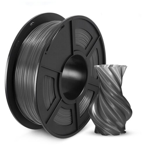 PLA пластик для 3D принтера SolidFilament 1кг 1,75мм серый