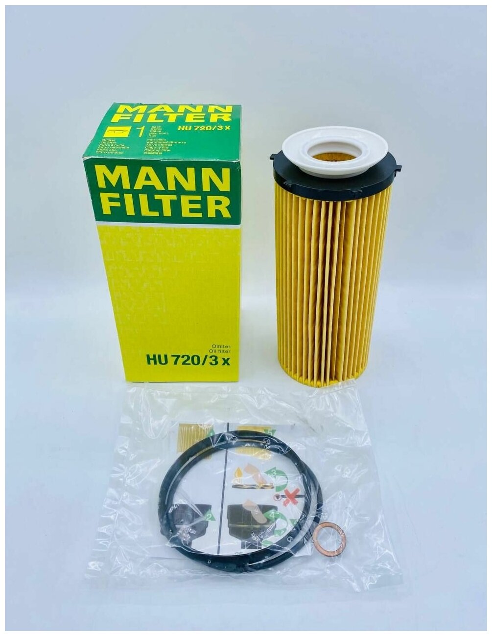 [HU7203X] MANN-FILTER Фильтр масляный - фото №14