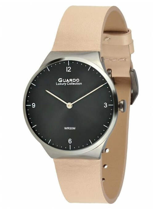 Наручные часы Guardo, коричневый, серый