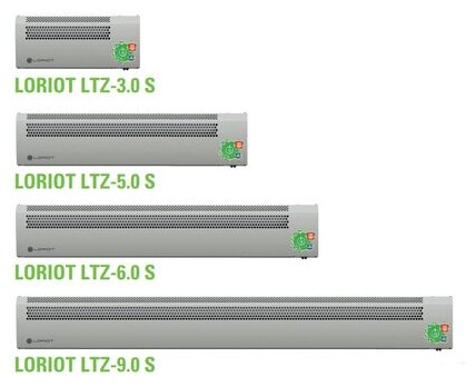 Тепловая завеса Loriot LTZ-9.0 S серый - фотография № 3