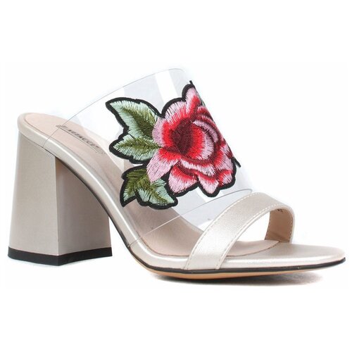 фото Босоножки vitacci, размер 37, молочный