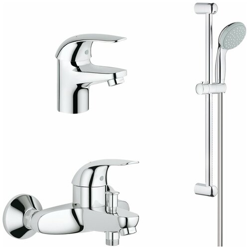 Душевой комплект Grohe Euroeco 124428