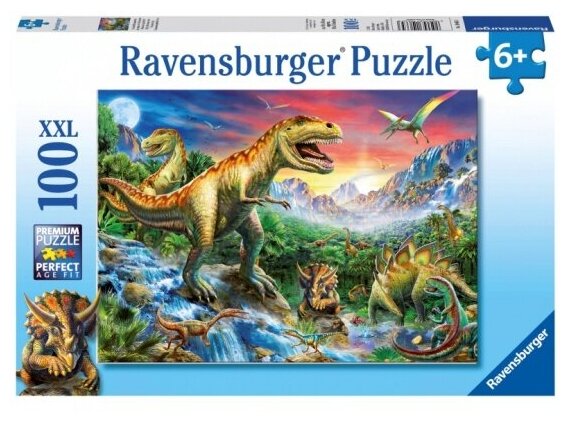 Пазл Ravensburger У динозавров 100 эл.