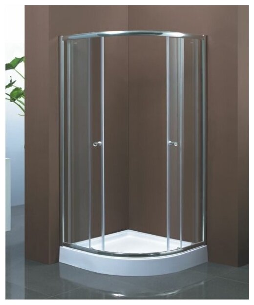 фото OSK Душевой уголок с высоким поддоном 90х90 AD-B OSK